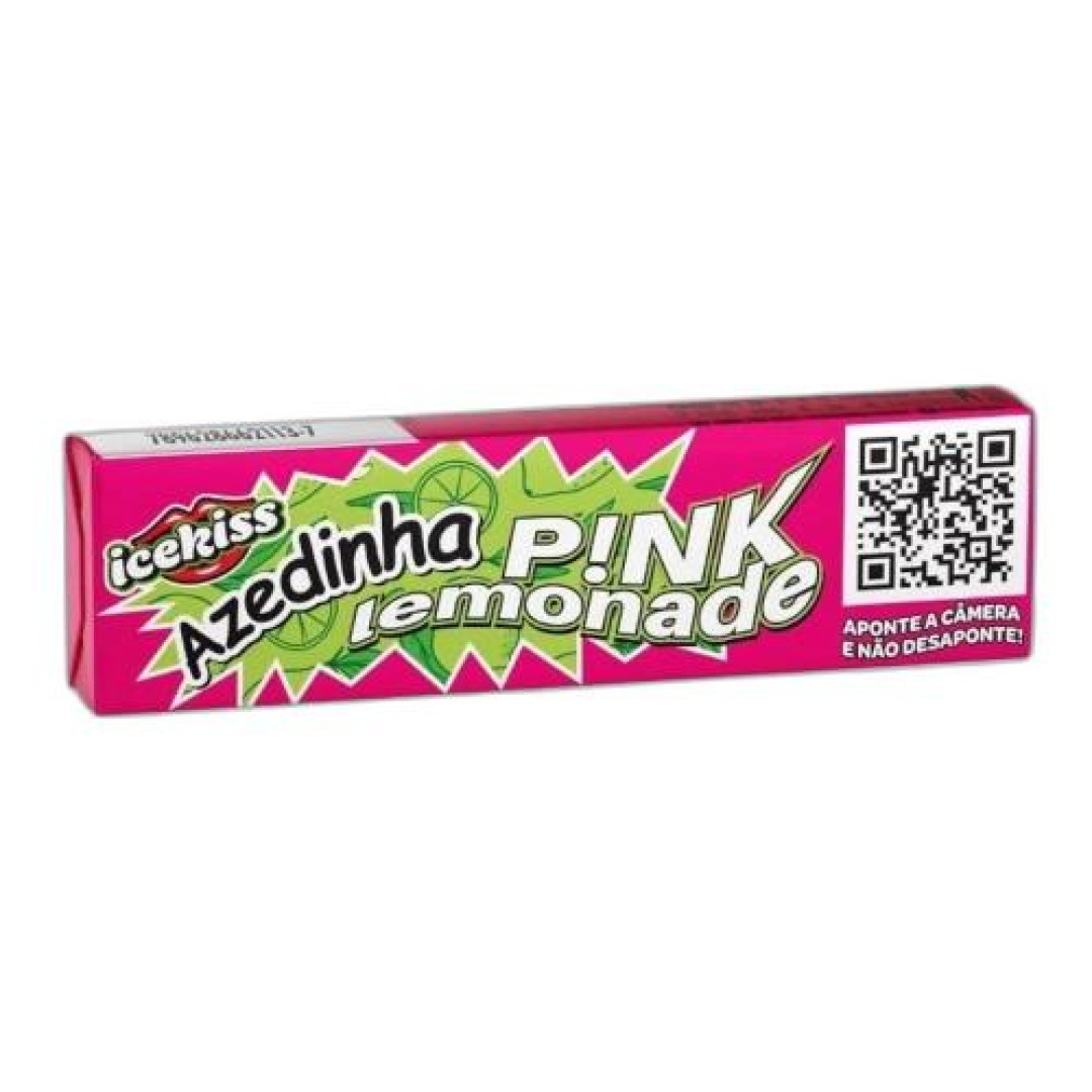 Detalhes do produto Drops Mast Icekiss Azedi Dp 15X29Gr Cory Pink Limonade