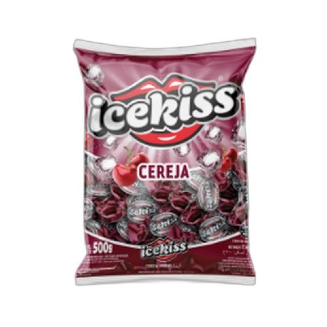 Detalhes do produto Bala Dura Icekiss 500Gr Cory Cereja