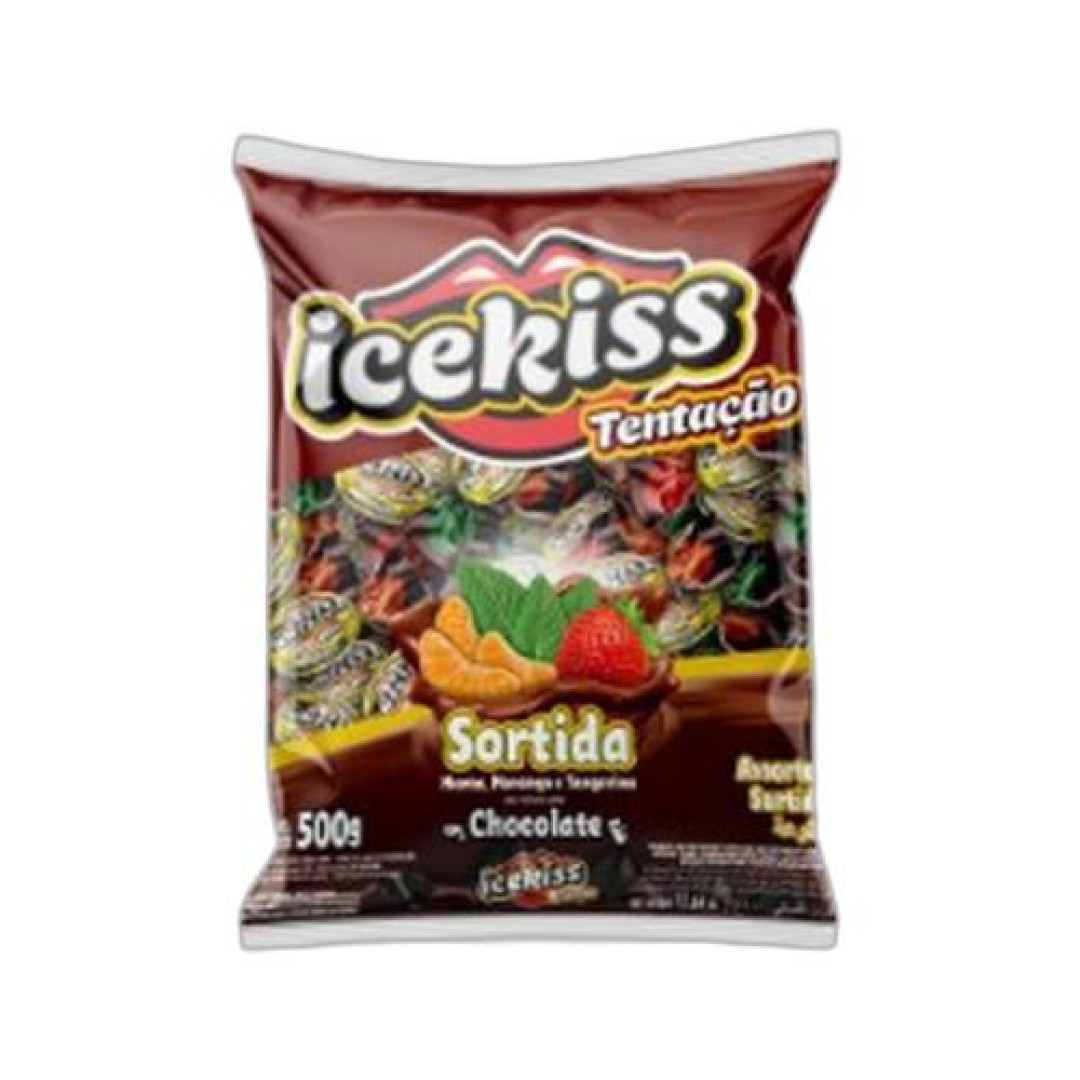 Detalhes do produto Bala Dura Icekiss Tentacao 500Gr Cory Sortido