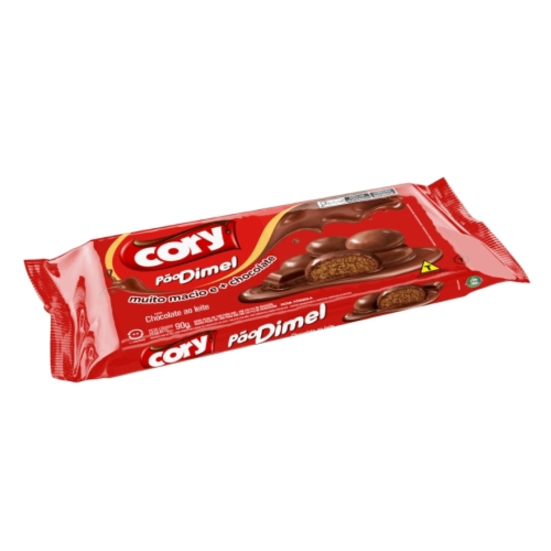 Detalhes do produto Pao Mel Bj Dimel 90Gr Cory Chocolate