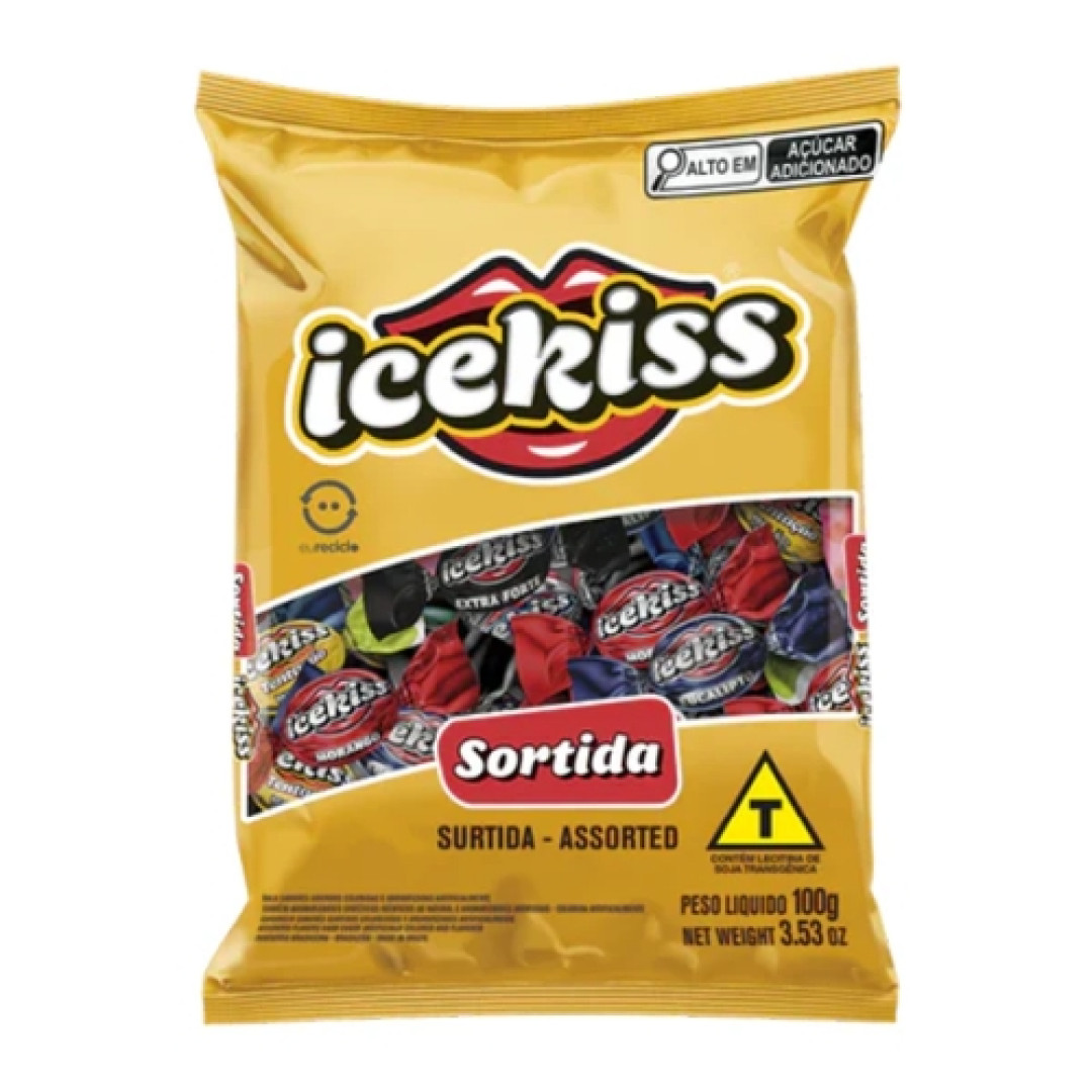 Detalhes do produto Bala Dura Icekiss 100Gr Cory Sortido