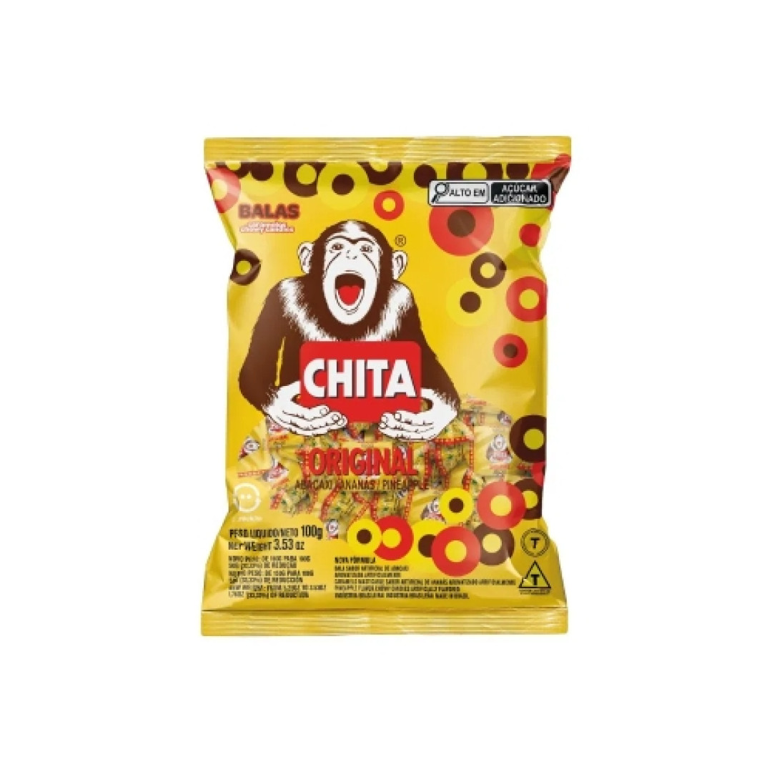 Detalhes do produto Bala Mast Chita 100Gr Cory Abacaxi