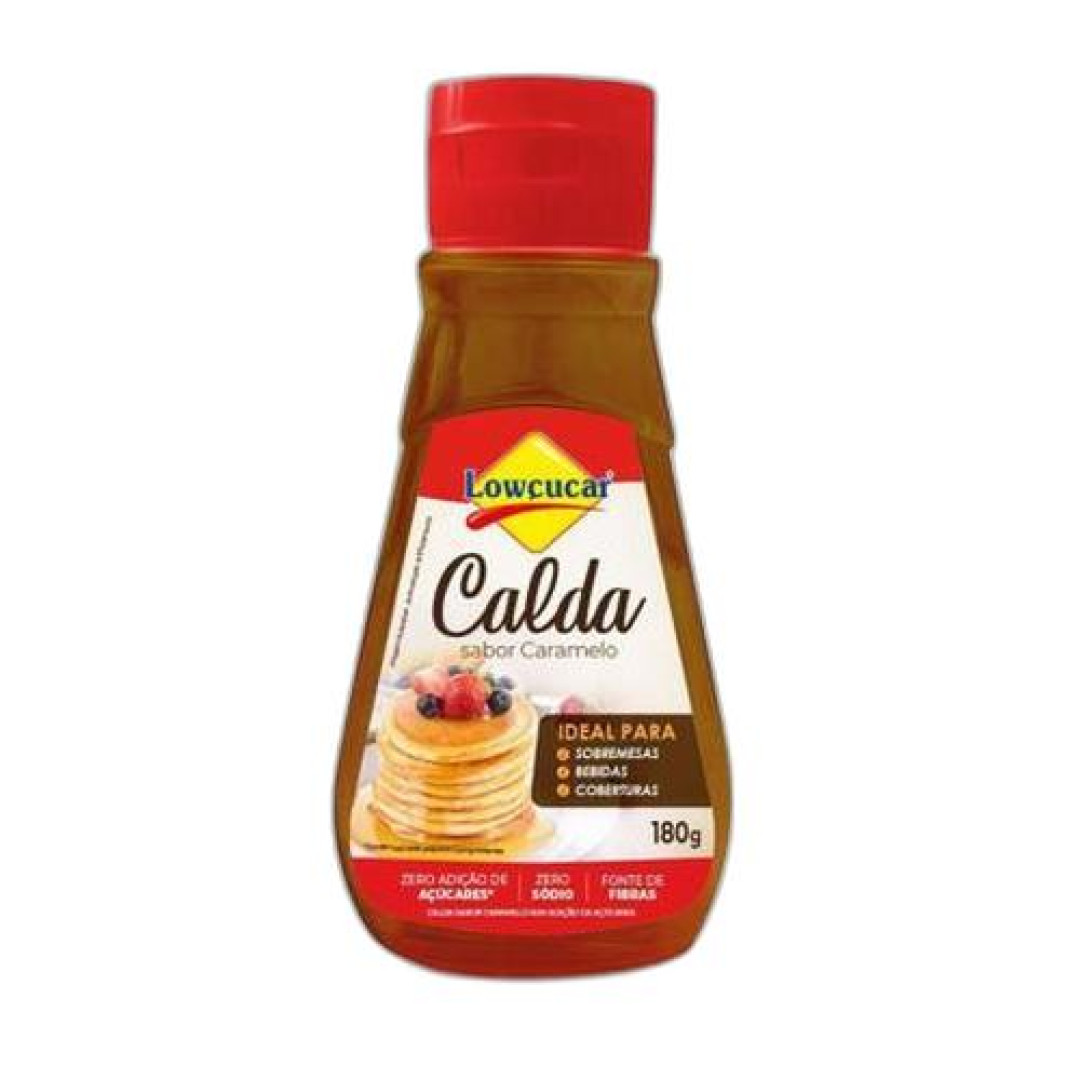 Detalhes do produto Calda Zero Acucar 180Gr  Lowcucar Caramelo