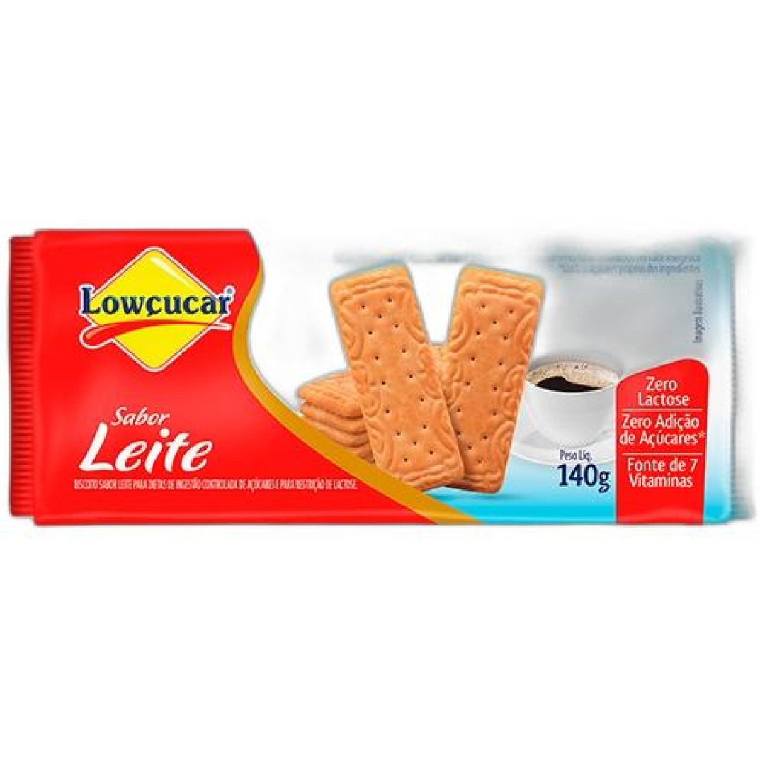Detalhes do produto Bisc Leite Zero Acucar 115Gr Lowcucar Leite