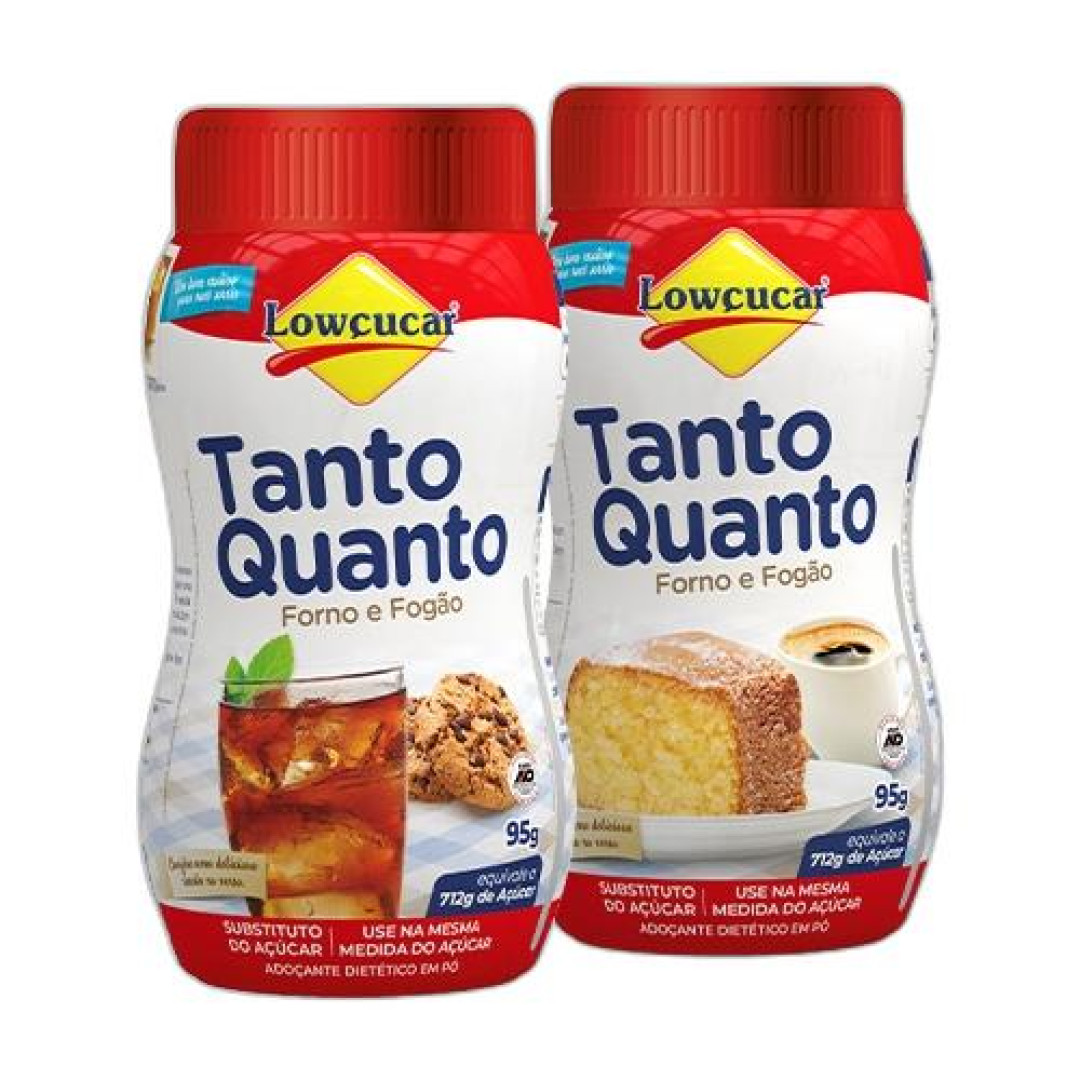 Detalhes do produto Adocante Po Forno E Fogao Pt 95Gr Lowcuc .