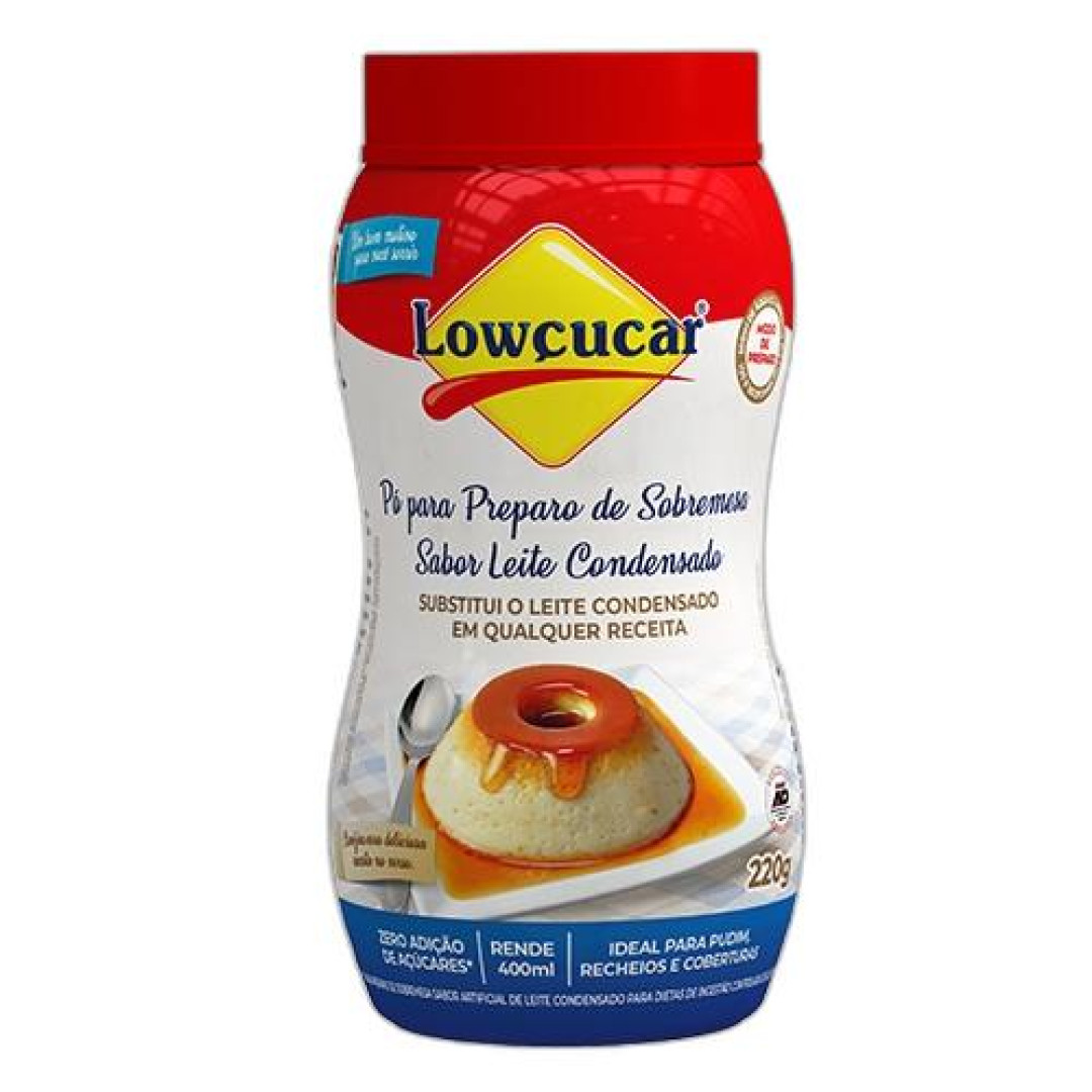Detalhes do produto Po Para Sobremesa Pt 220Gr Lowcucar Leite Condensad
