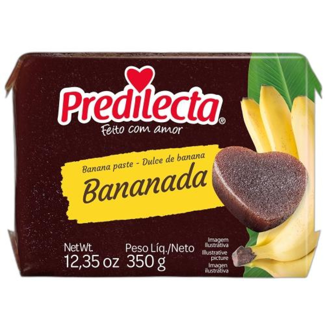 Detalhes do produto Bananada 350Gr Predilecta .