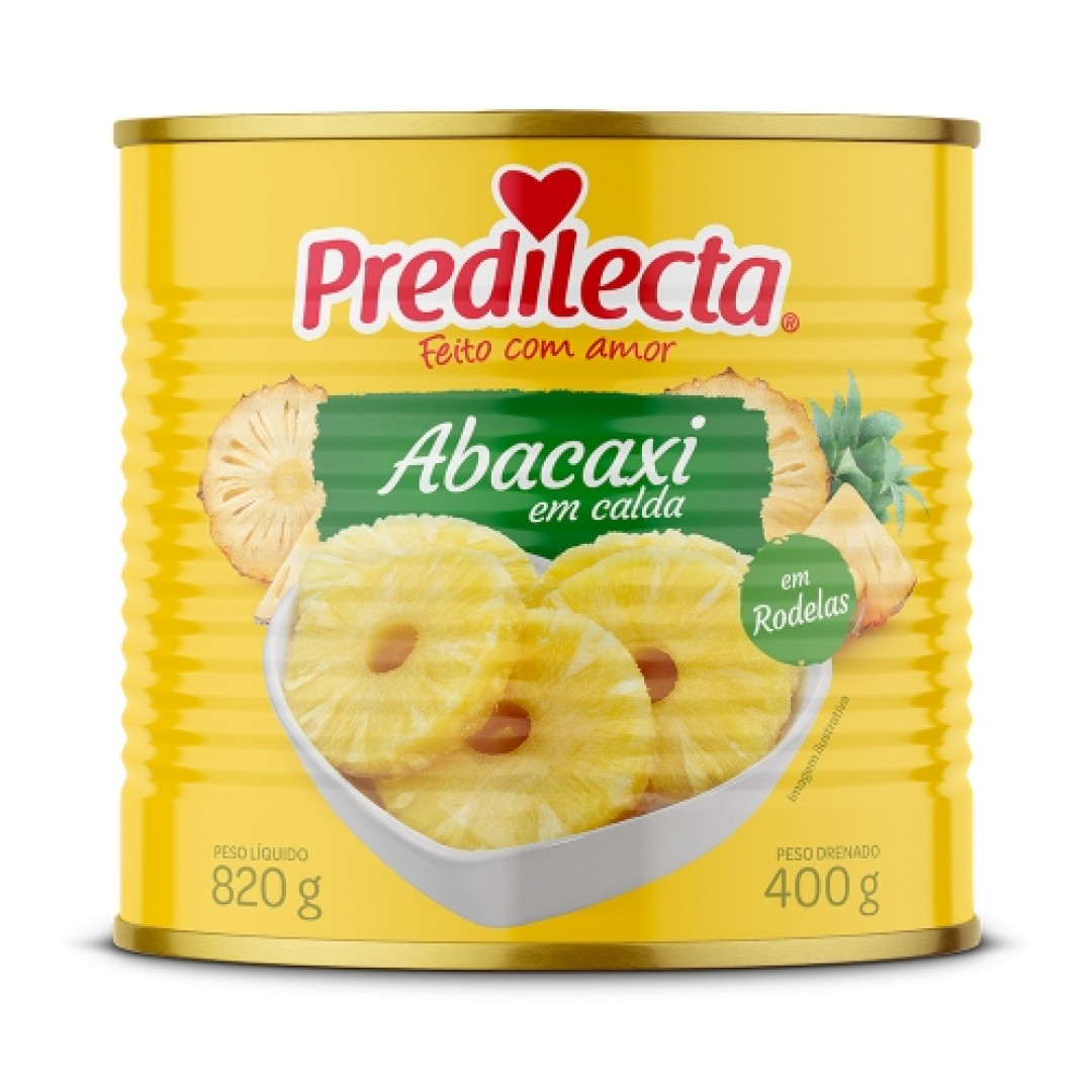 Detalhes do produto Abacaxi Calda 400Gr Predilecta .
