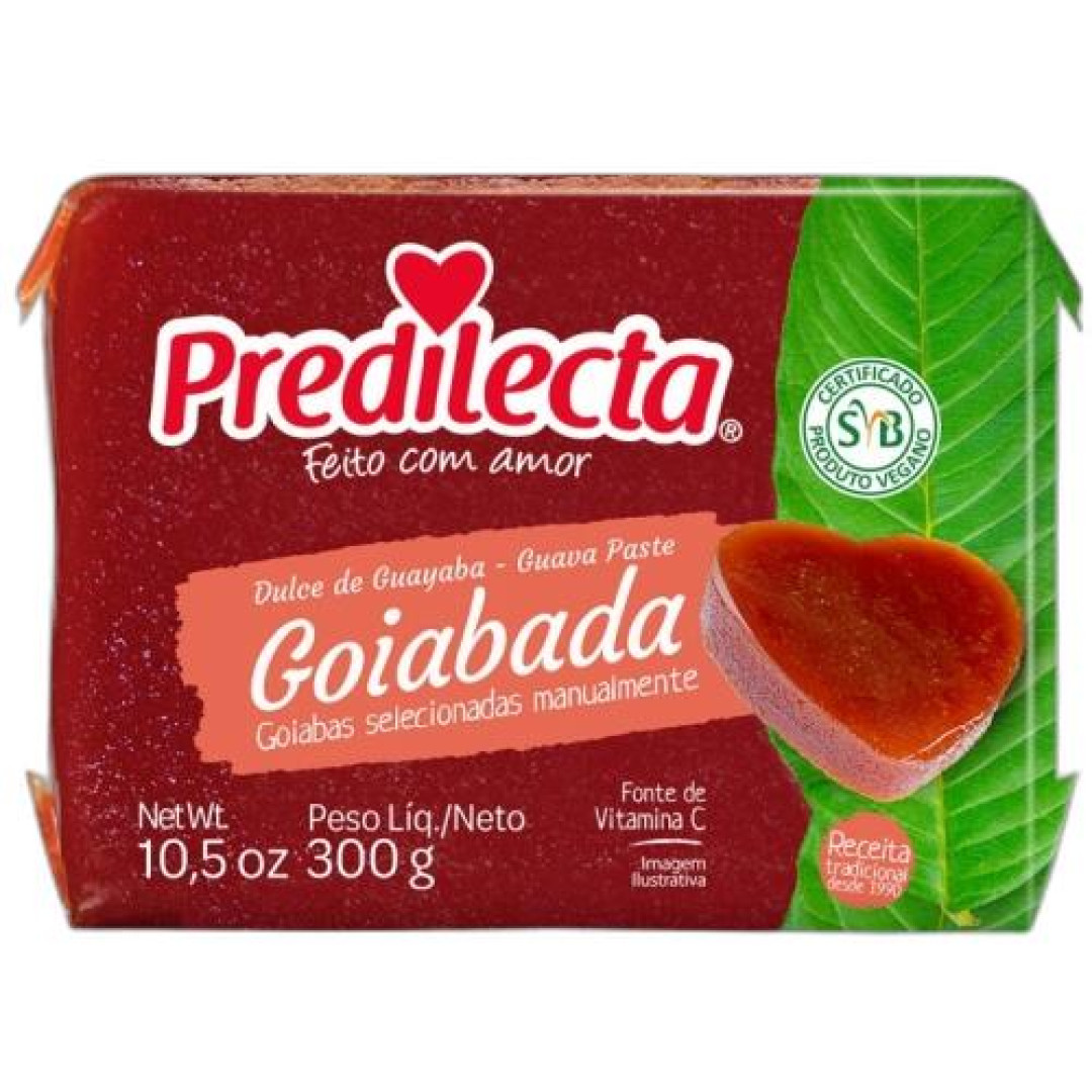 Detalhes do produto Goiabada 300Gr Predilecta .