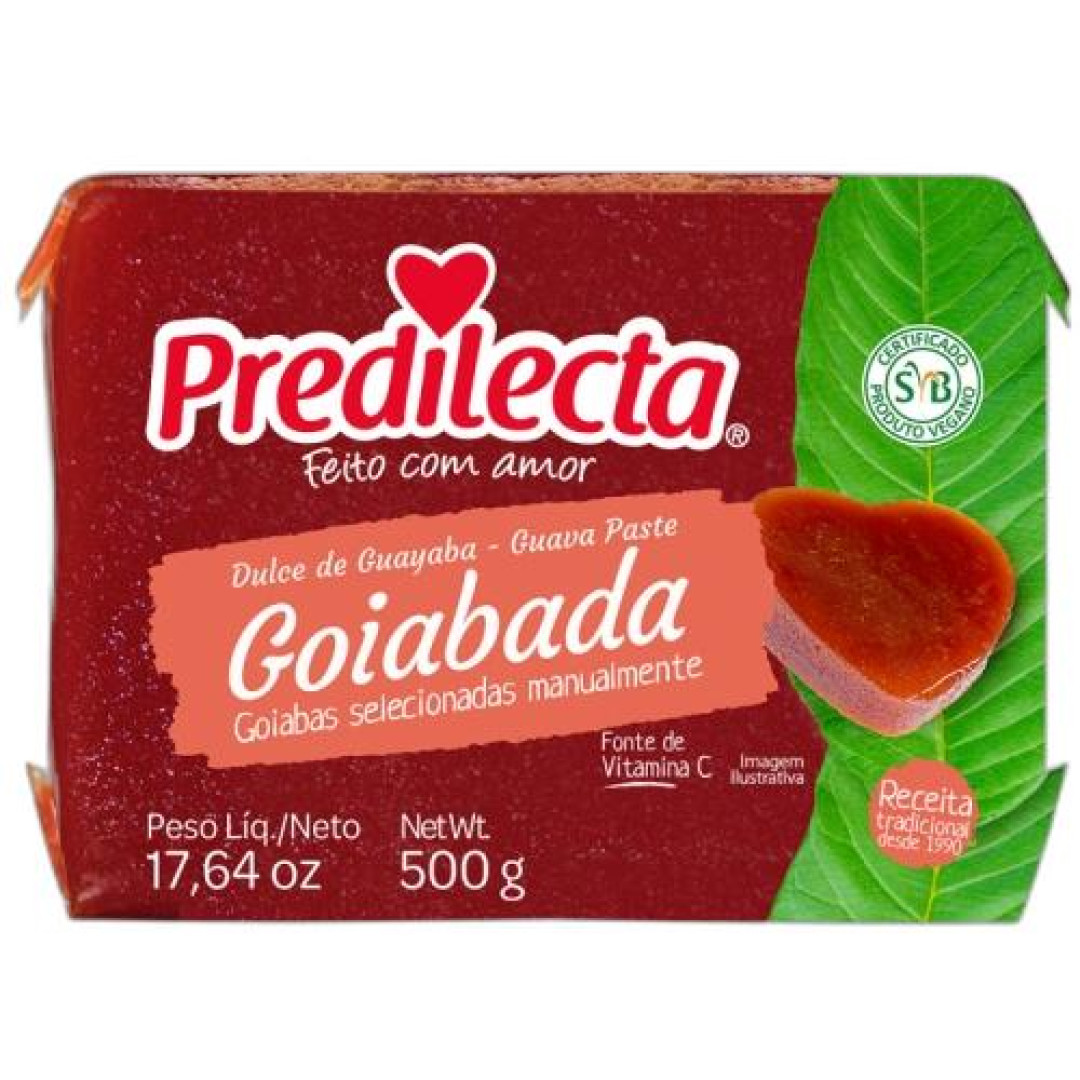 Detalhes do produto Goiabada 500Gr Predilecta .