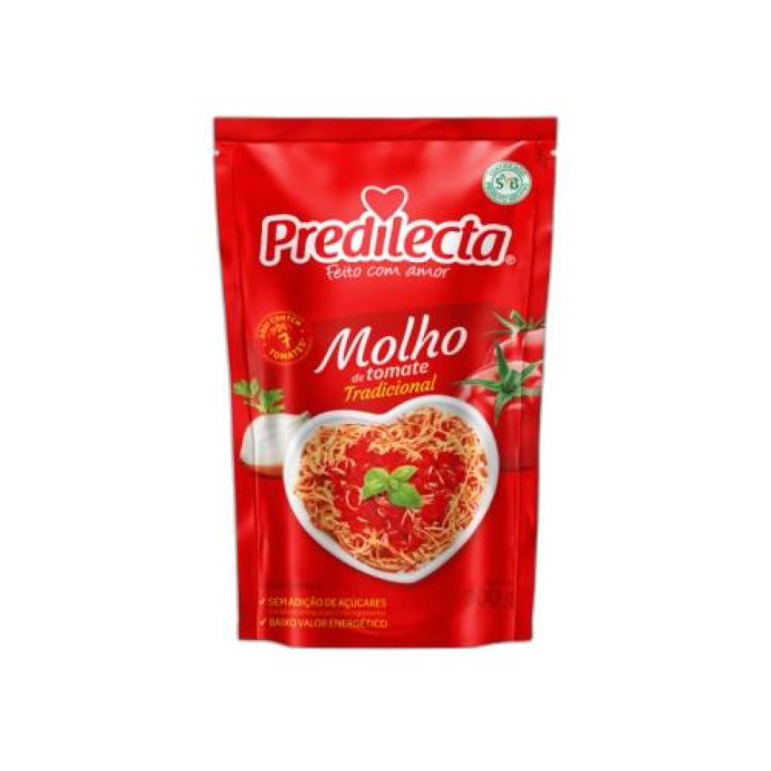 Detalhes do produto Molho Tomate 300Gr Predilecta Refogado