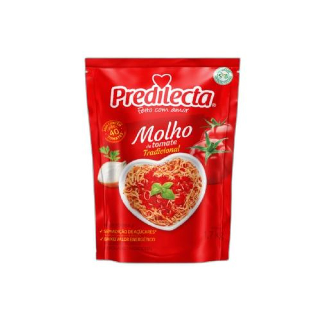 Detalhes do produto Molho Tomate 1,7Kg Predilecta Refogado