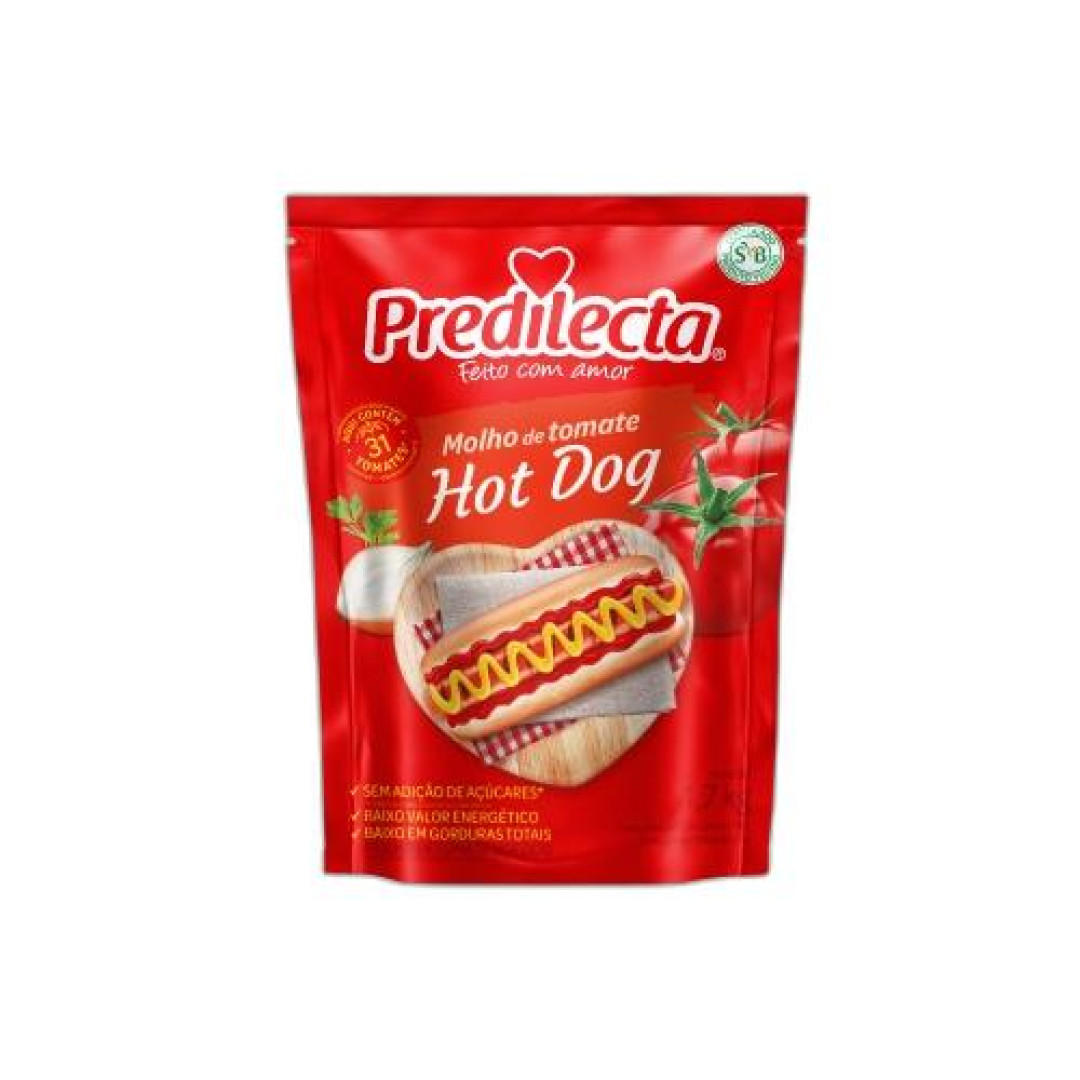 Detalhes do produto Molho Tomate 1,7Kg Predilecta Hot Dog