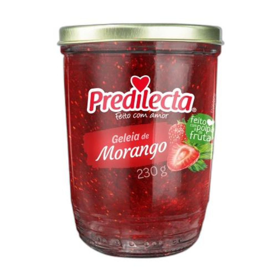 Detalhes do produto Geleia 230Gr Predilecta Morango