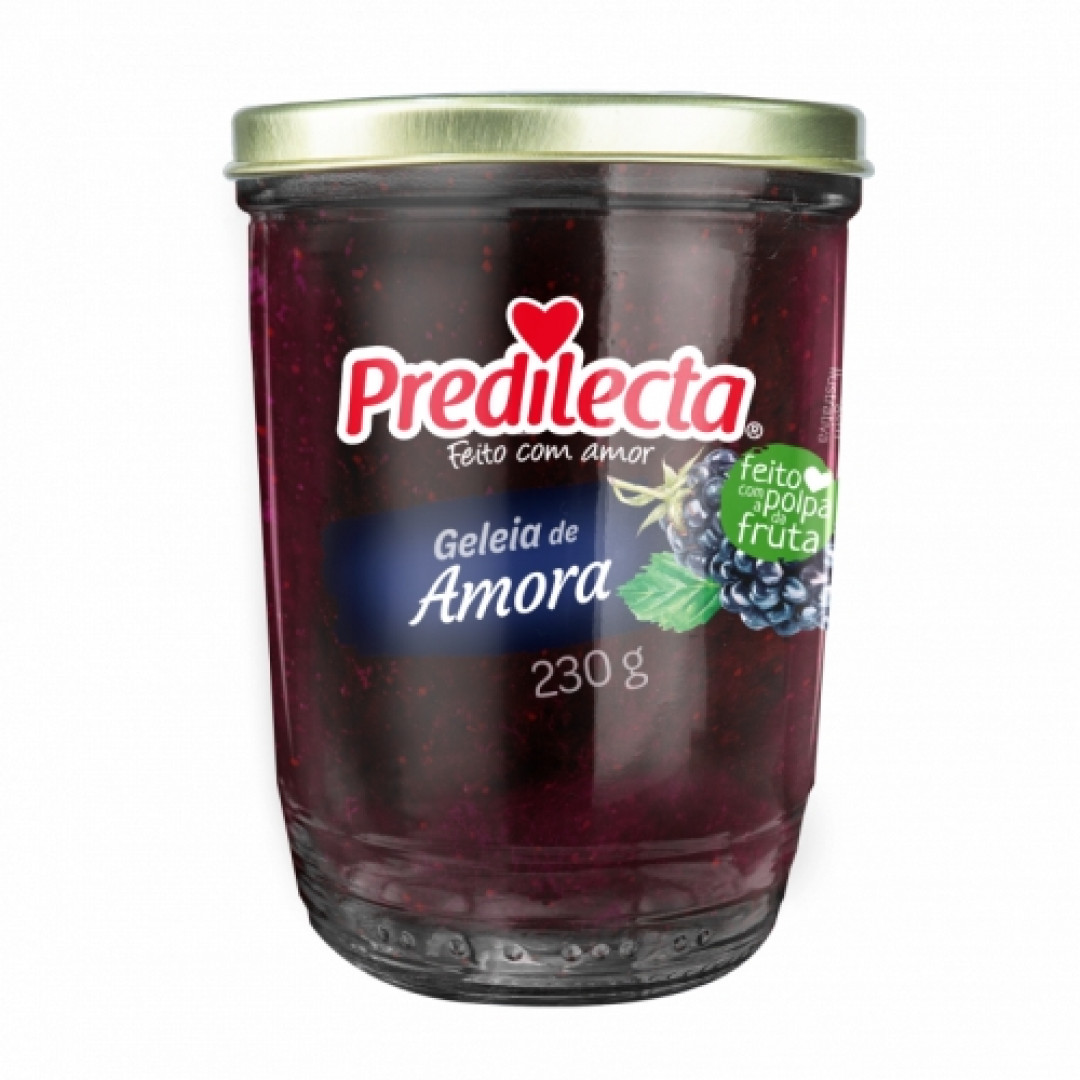 Detalhes do produto Geleia 230Gr Predilecta Amora