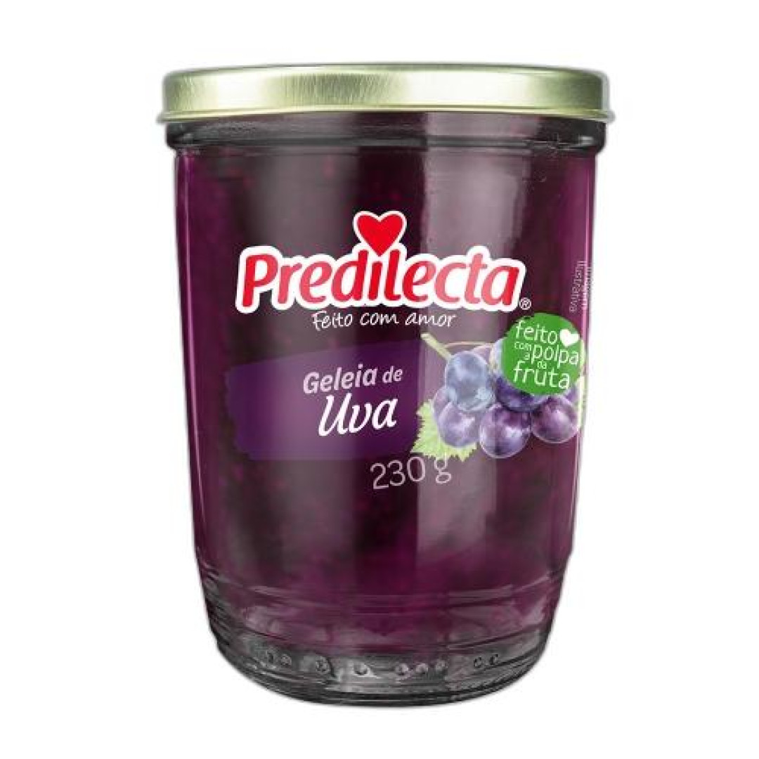 Detalhes do produto Geleia 230Gr Predilecta Uva