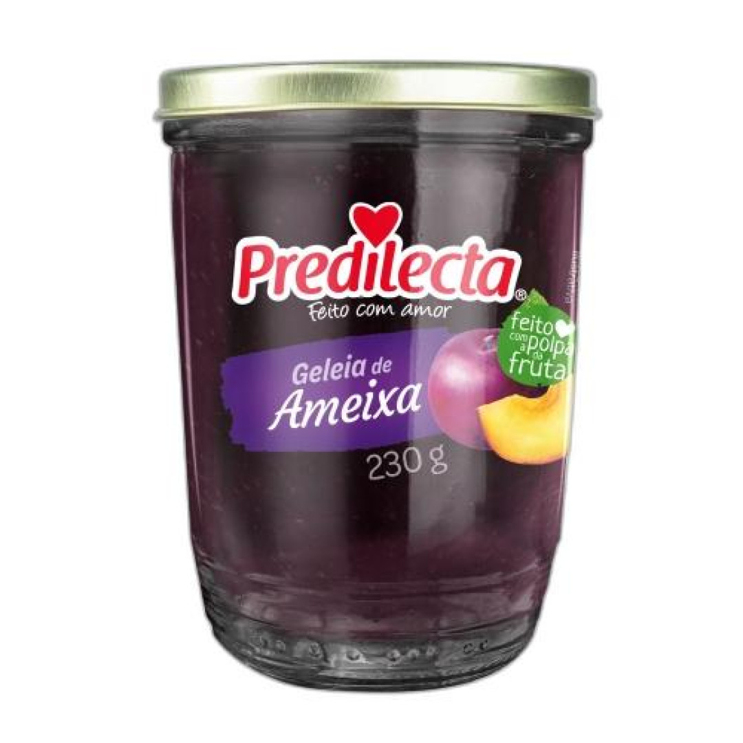 Detalhes do produto Geleia 230Gr Predilecta Ameixa