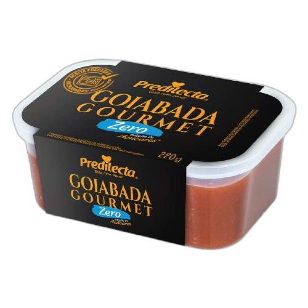 Detalhes do produto Goiabada Gourmet Zero 220Gr Predilecta .