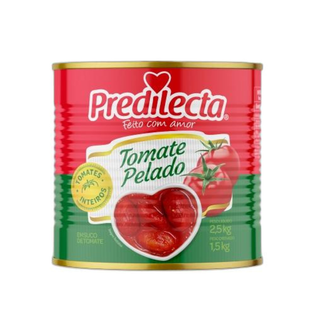 Detalhes do produto Tomate Pelado 2,5Kg Predilecta .