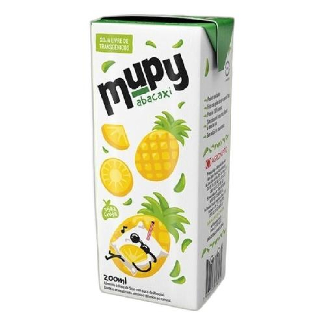 Detalhes do produto Suco Soja Longa Vida 200Ml Mupy Abacaxi