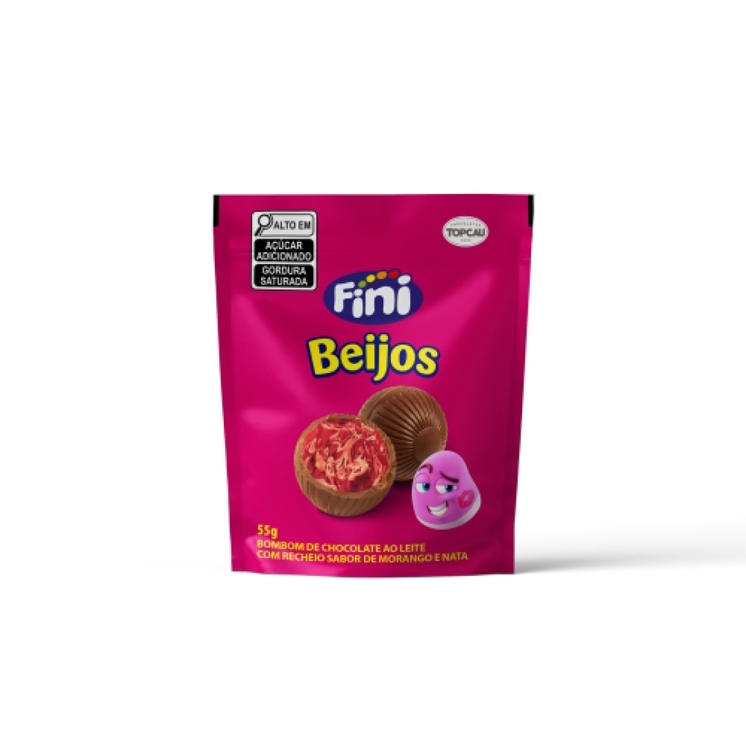 Detalhes do produto Bombom Rech Beijo Fini 55G Top Cau Morango