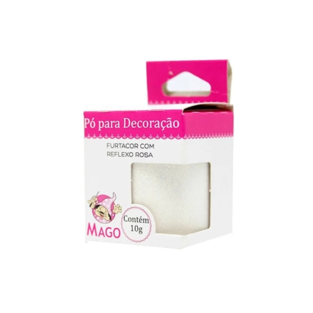 Detalhes do produto X Po P/ Decoracao Furtacor 10Gr Mago Rosa