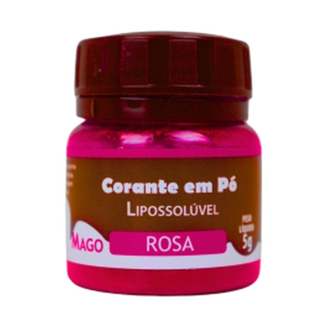 Detalhes do produto X Corante Po Lipossoluvel 5Gr Mago Rosa