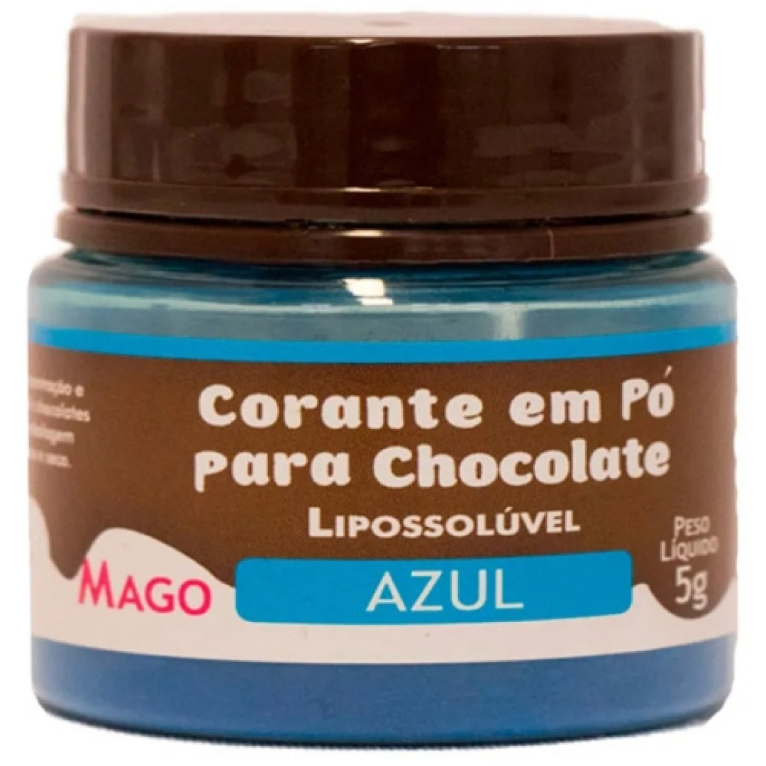 Detalhes do produto X Corante Po Lipossoluvel 5Gr Mago Azul