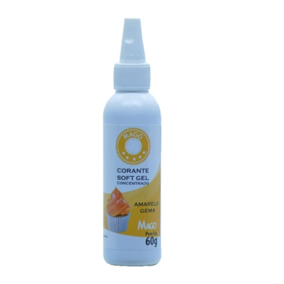 Detalhes do produto X Corante Soft Gel 60Gr Mago Amarelo Gema