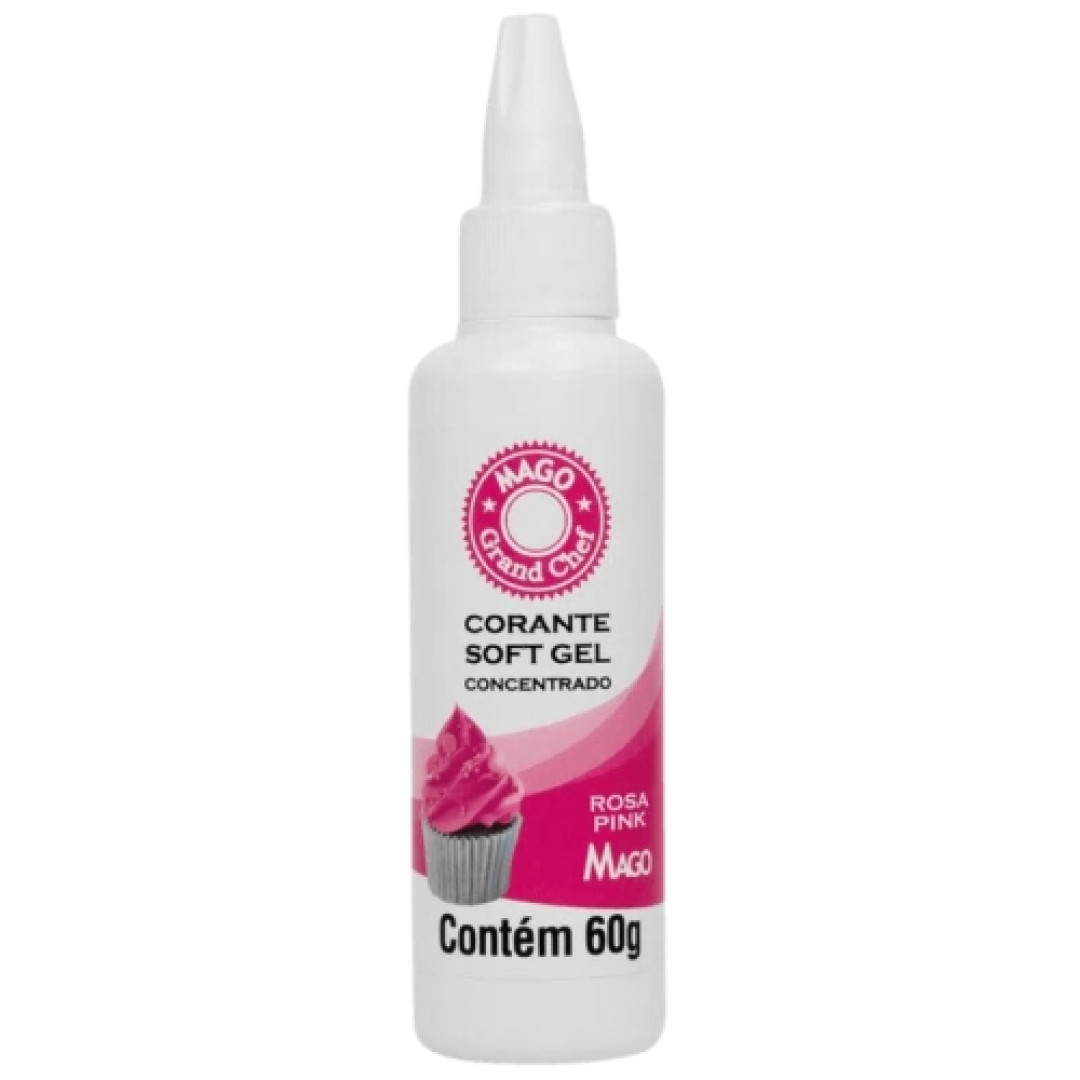 Detalhes do produto X Corante Soft Gel 60Gr Mago Rosa.pink