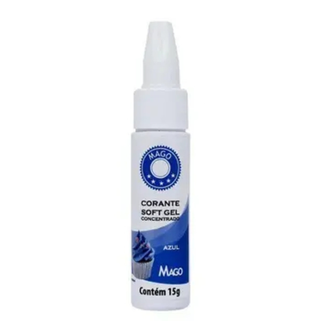 Detalhes do produto X Corante Soft Gel 15Gr Mago Azul