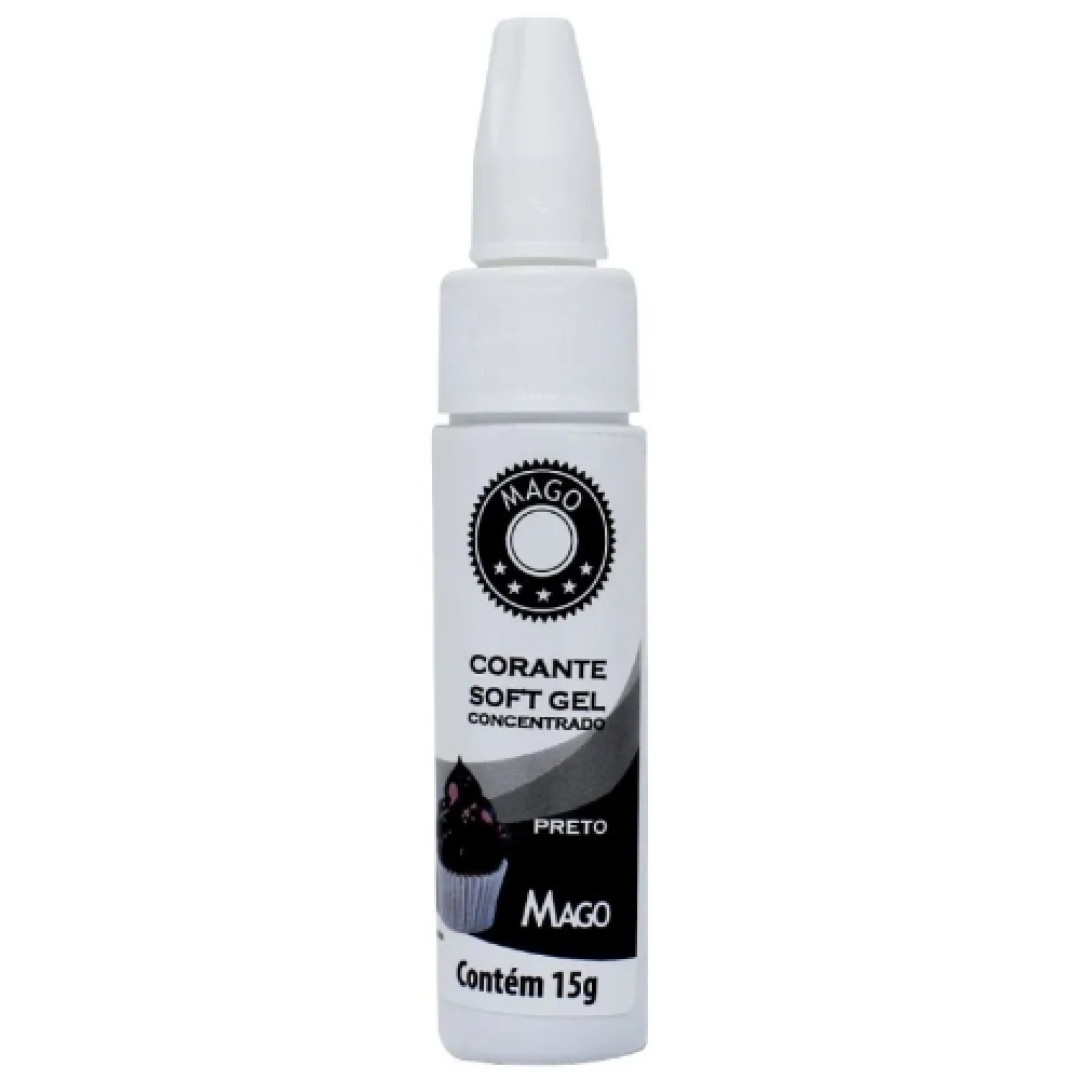 Detalhes do produto X Corante Soft Gel 15Gr Mago Preto