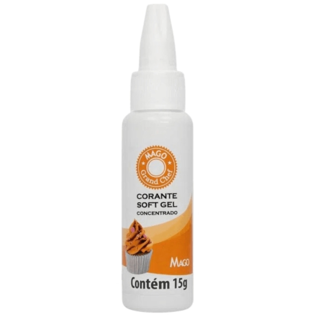 Detalhes do produto X Corante Soft Gel 15Gr Mago Laranja