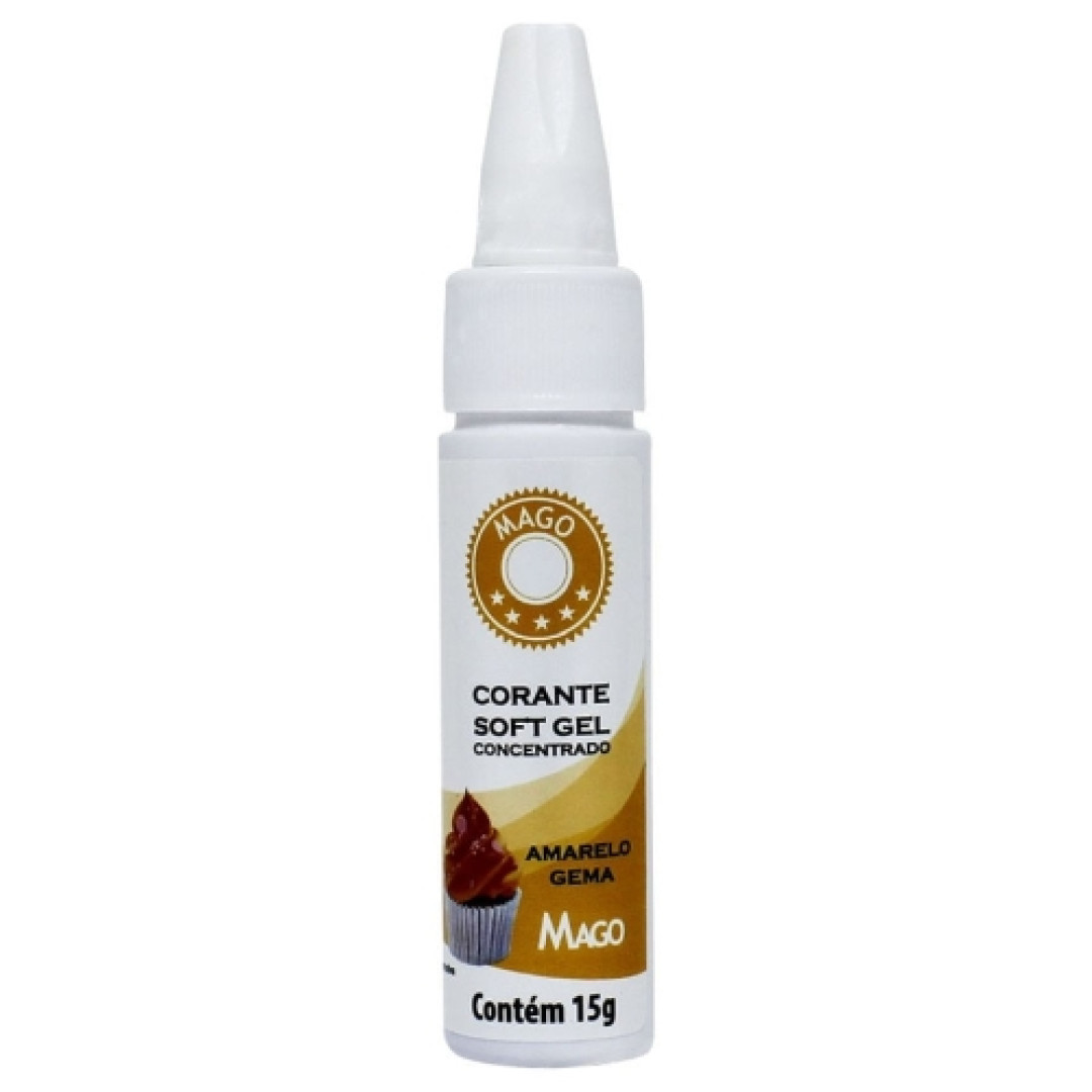 Detalhes do produto X Corante Soft Gel 15Gr Mago Amarelo Gema