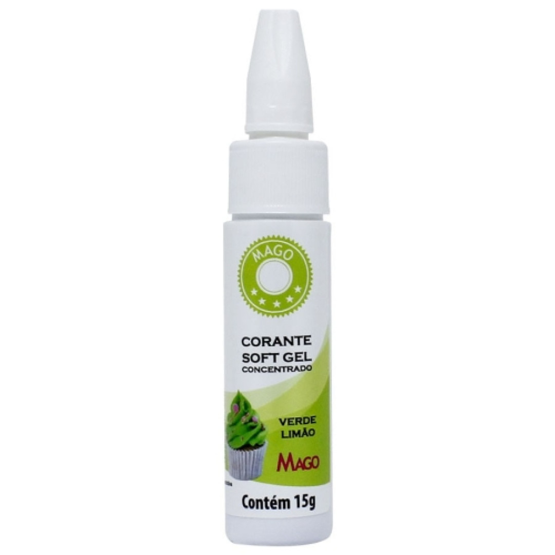 Detalhes do produto X Corante Soft Gel 15Gr Mago Verde Limao