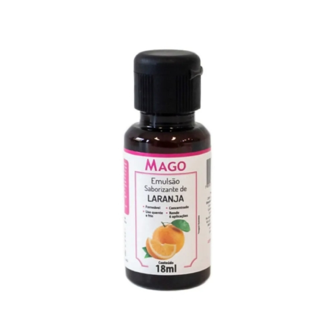 Detalhes do produto X Emulsao Saborizante 18Ml Mago Laranja