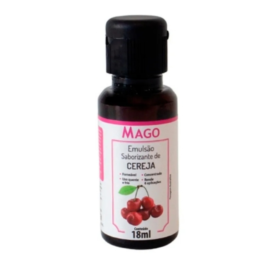 Detalhes do produto X Emulsao Saborizante 18Ml Mago Cereja