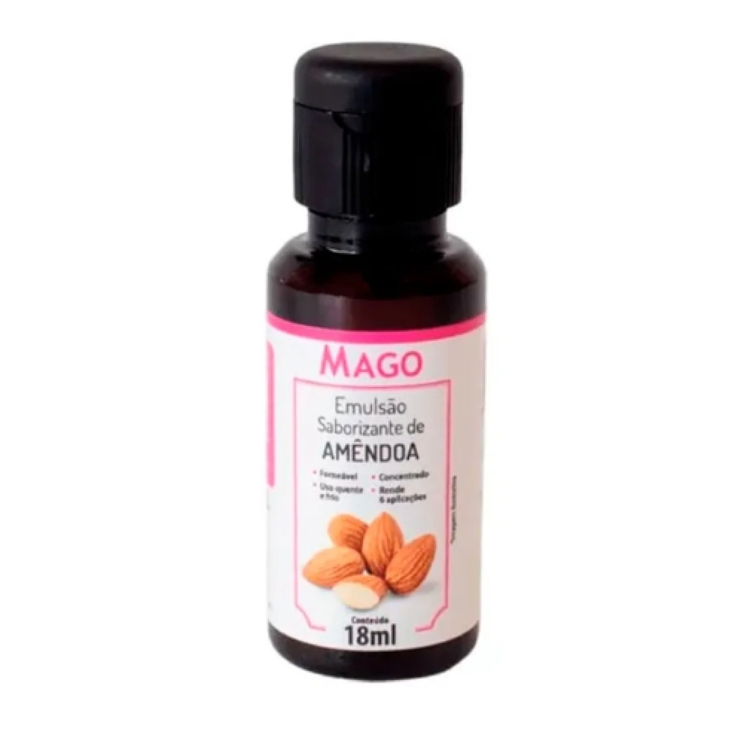 Detalhes do produto X Emulsao Saborizante 18Ml Mago Amendoa