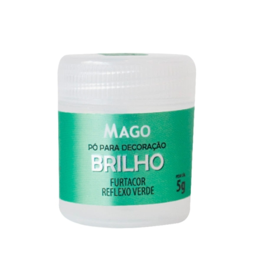 Detalhes do produto X Po P/ Decoracao Furtacor 5Gr Mago Verde