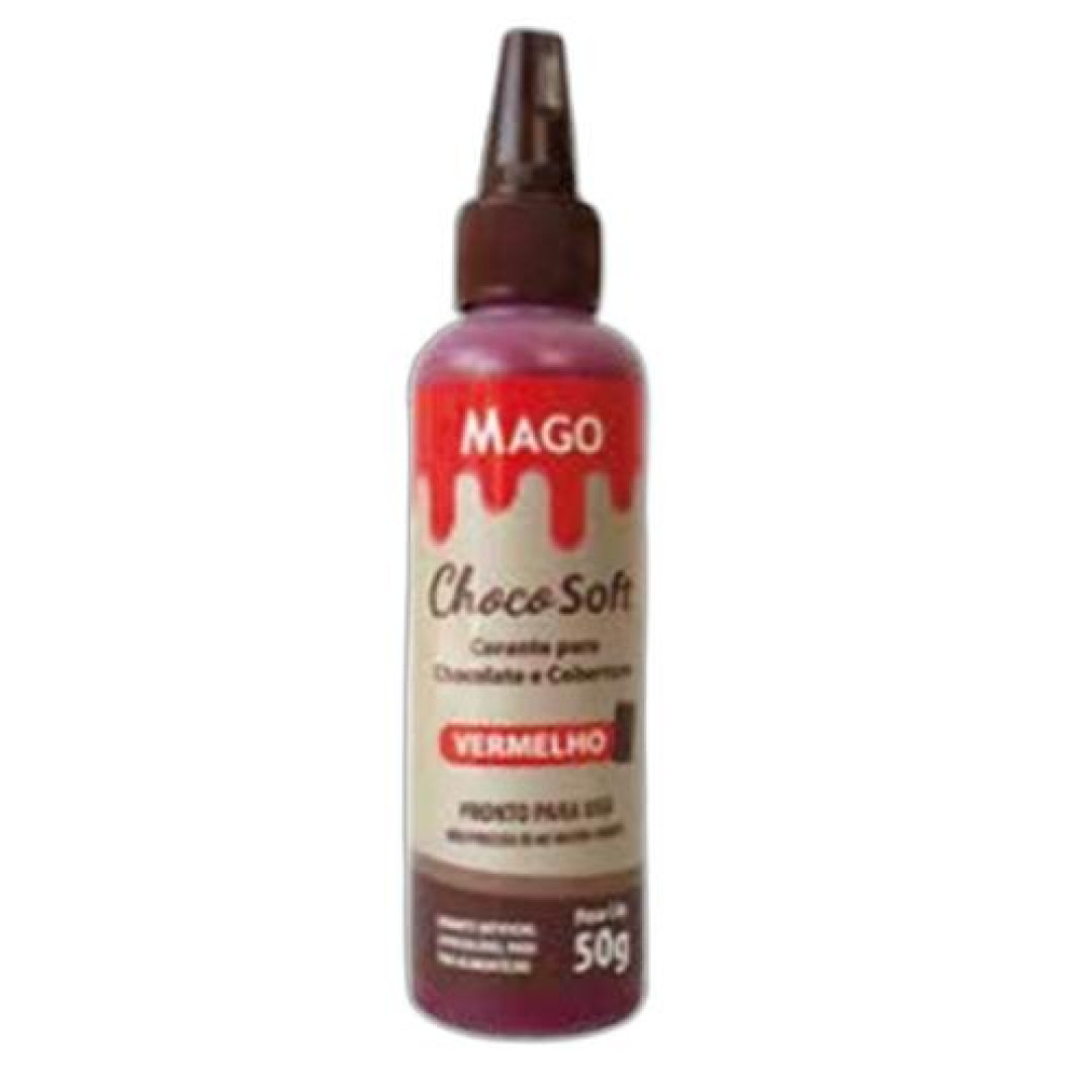 Detalhes do produto X Corante Choc Soft 50Gr Mago Vermelho