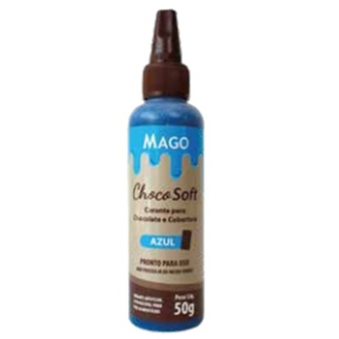 Detalhes do produto X Corante Choc Soft 50Gr Mago Azul