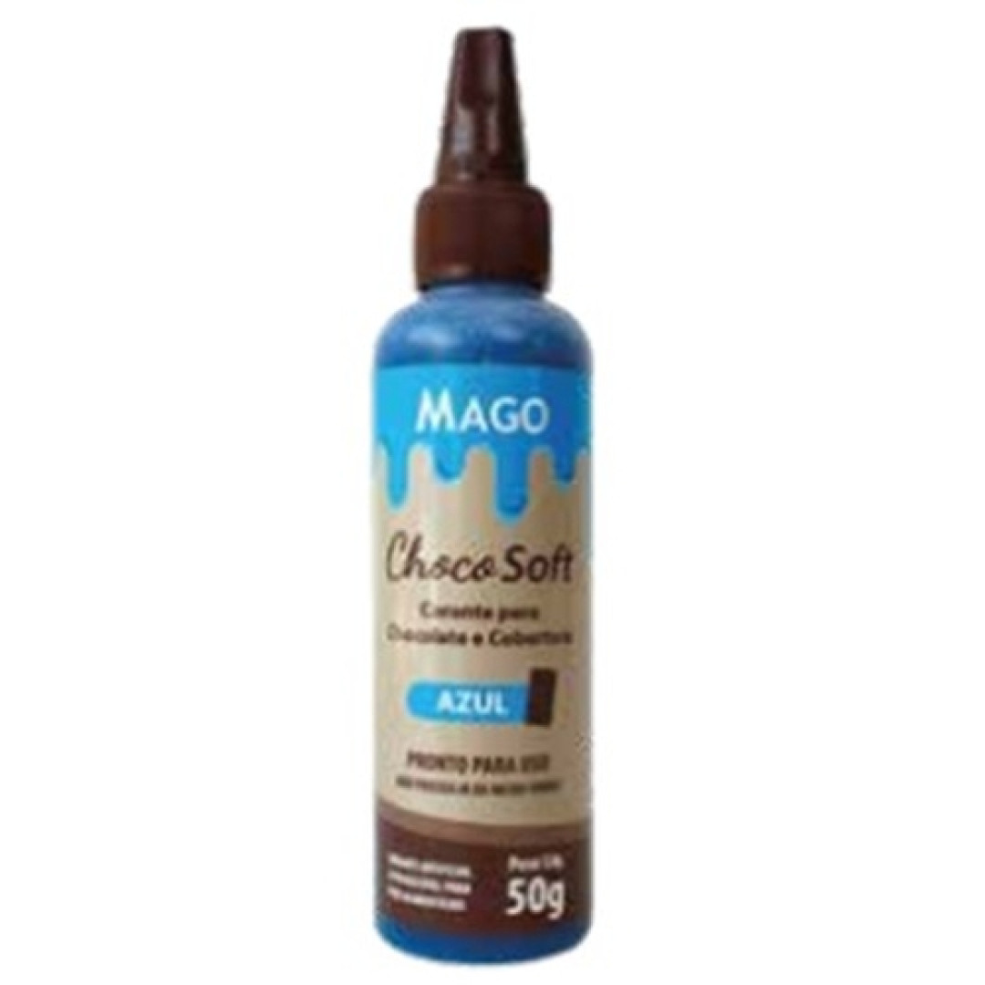 Detalhes do produto X Corante Choc Soft 50Gr Mago Azul