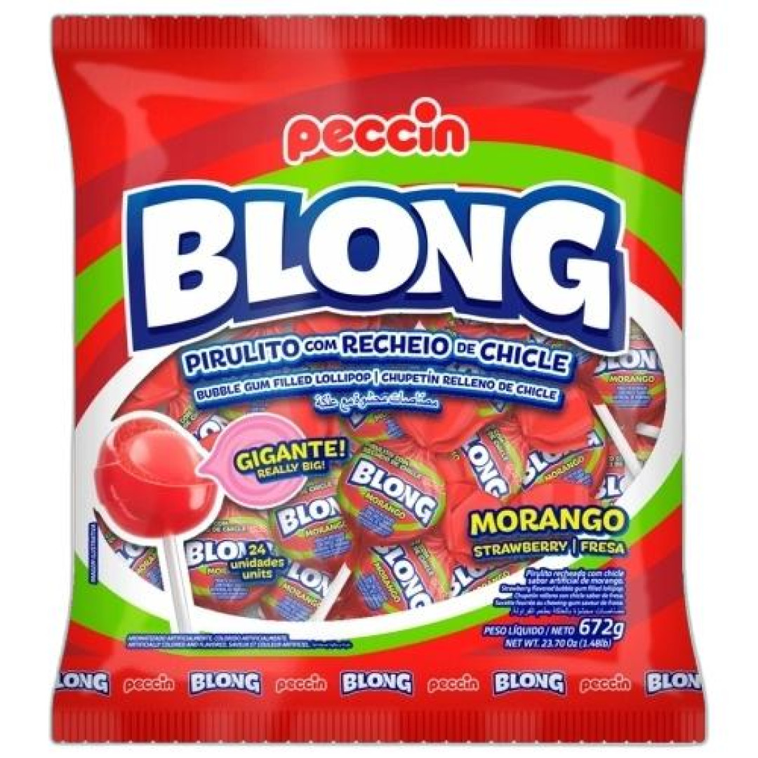 Detalhes do produto Pirl Blong Pc 24X28Gr Peccin Morango