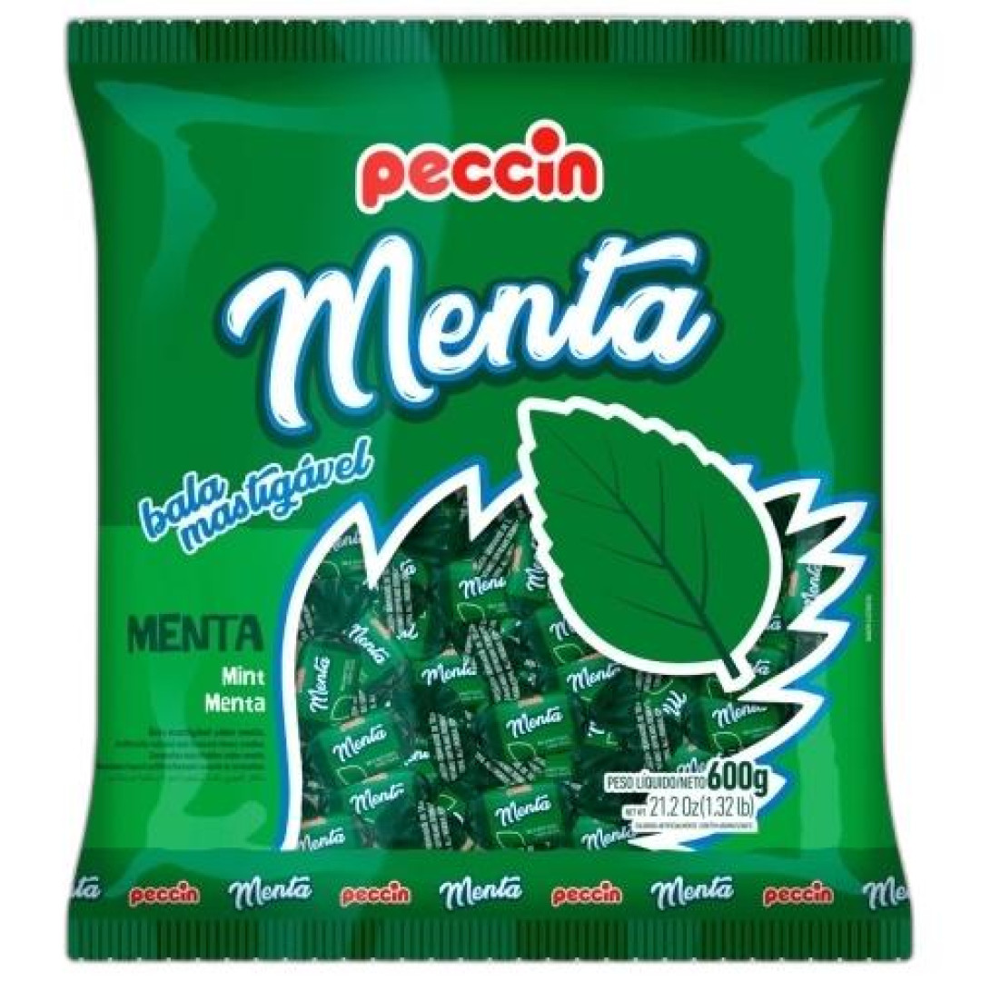 Detalhes do produto Bala Mast 600Gr Peccin Menta