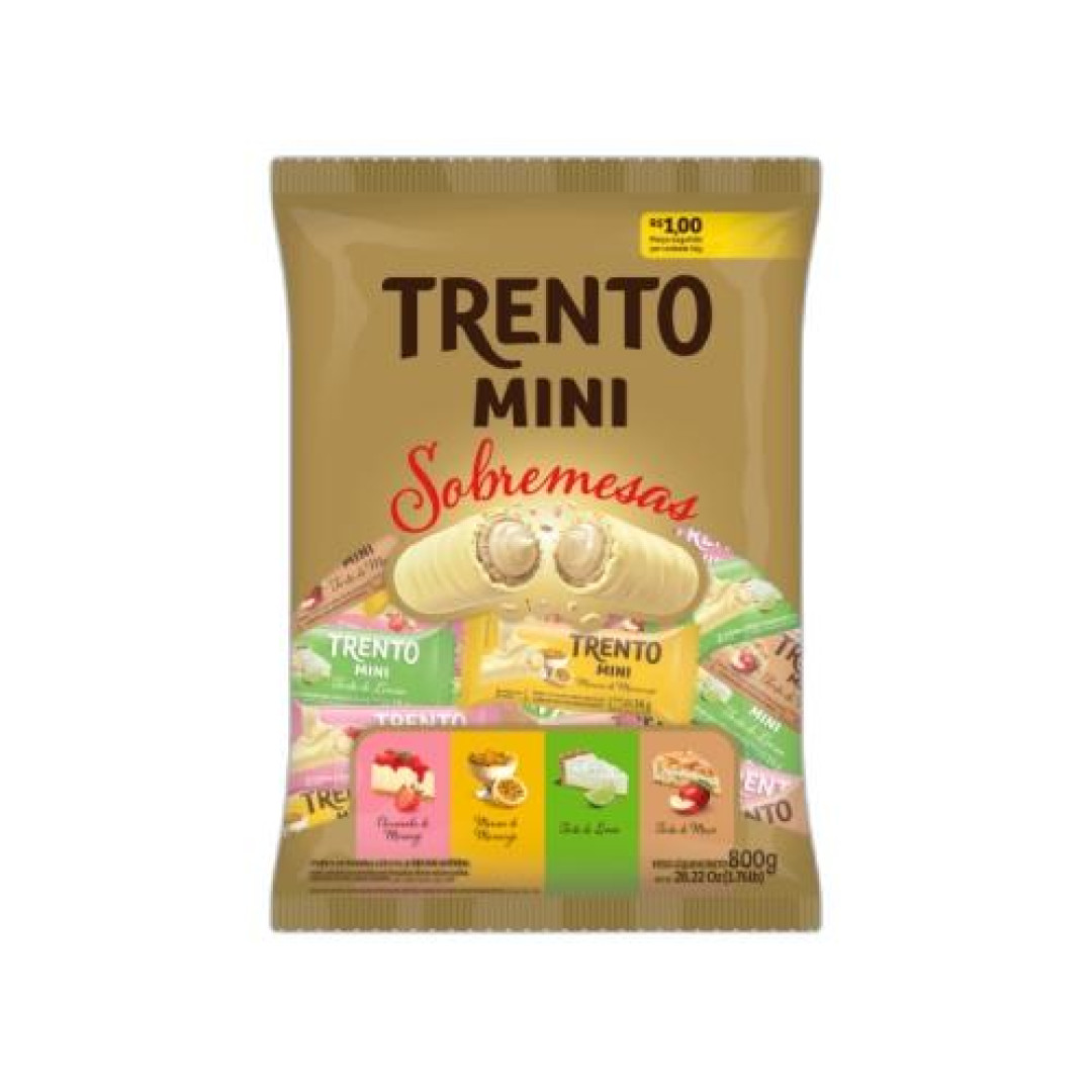 Detalhes do produto Bisc Wafer Trento Mini Sobr 50X16Gr Pecc Sortidos