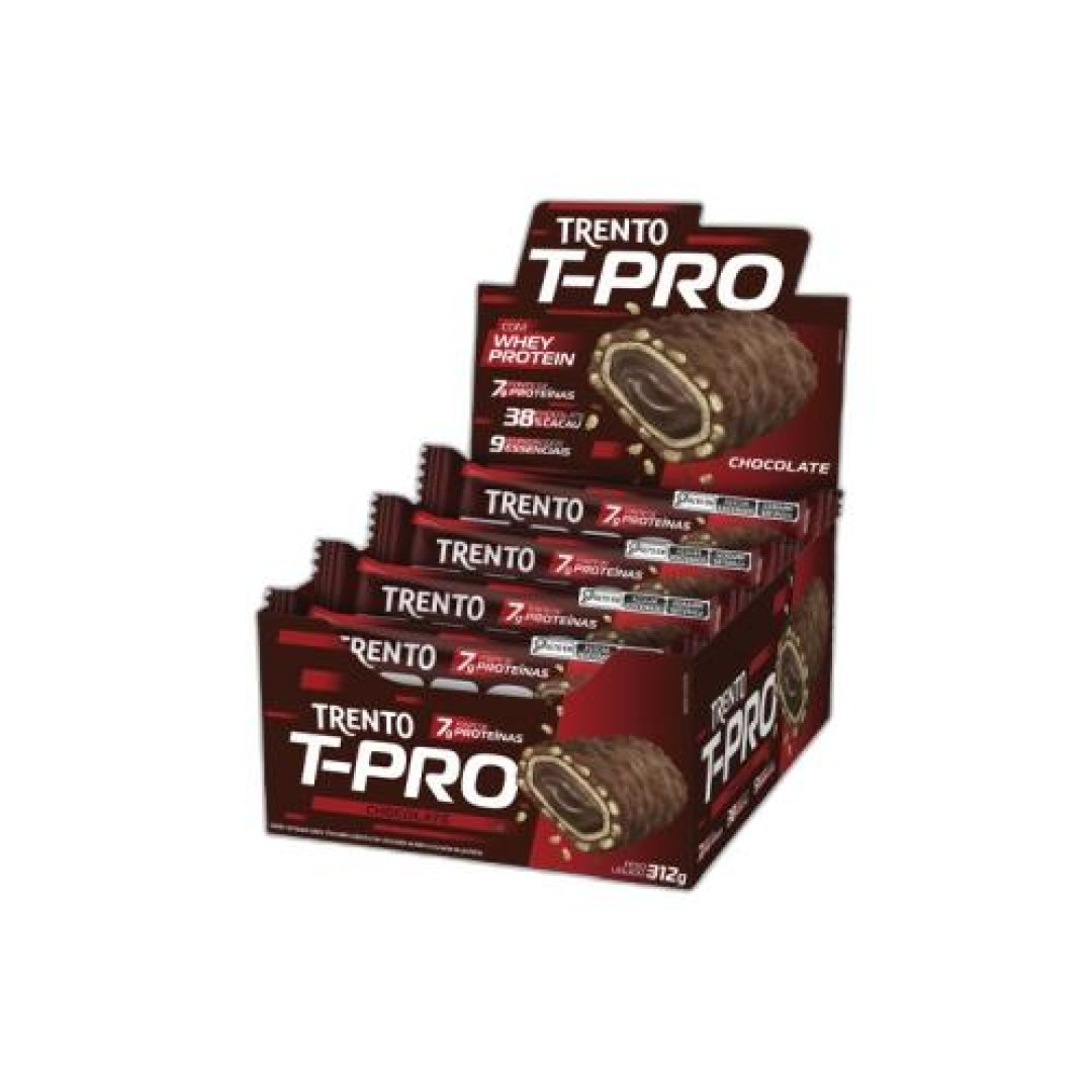 Detalhes do produto Bisc Wafer Trento T-Pro 12X26Gr Peccin Chocolate