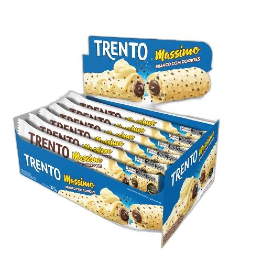 Detalhes do produto Bisc Wafer Trento Massimo 15X25Gr Peccin Choc Bco.cookie