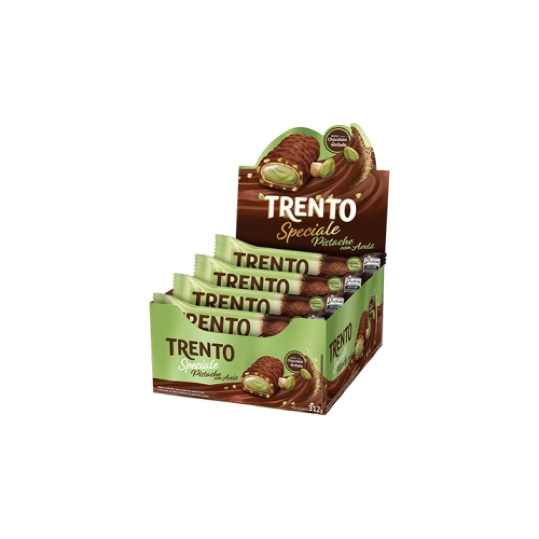 Detalhes do produto Bisc Wafer Trento Speciale 12X26Gr Pecci Avela.pistache