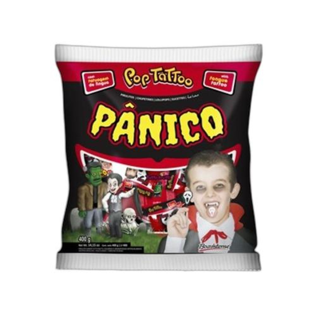 Detalhes do produto Pirl Pop Tattoo Panico 50Un Florestal Tutti Frutti