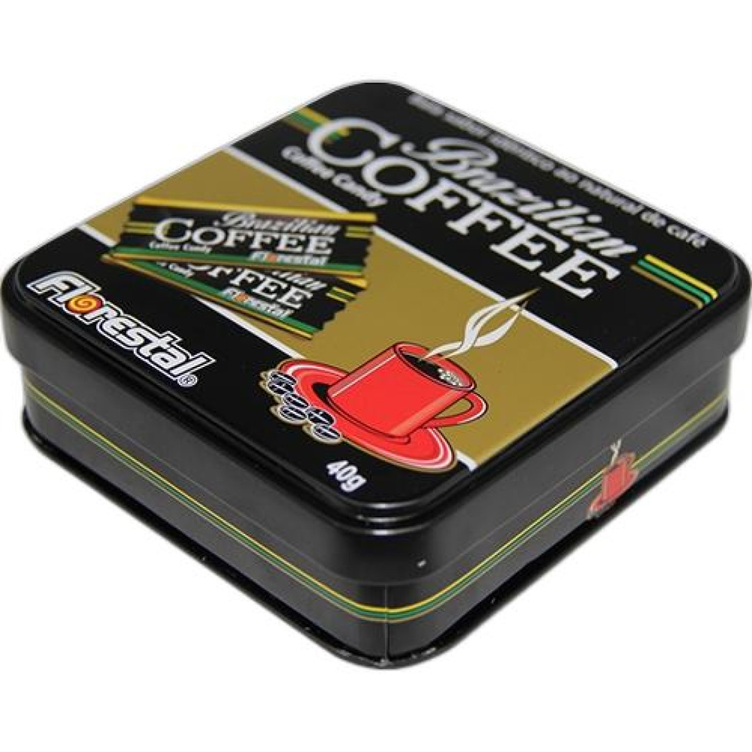 Detalhes do produto Bala Dura Brazilian Coffee 10X40Gr Flore Cafe
